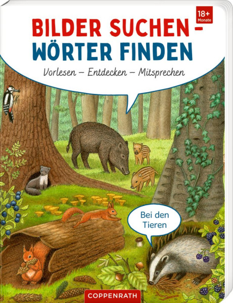 Coppenrath | Bilder suchen - Wörter finden: Vorlesen - Entdecken - Mitsprechen | Boese, Cornelia