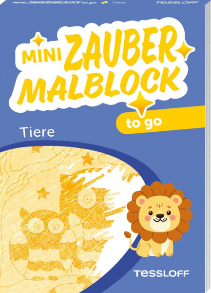 Tessloff Verlag Ragnar Tessloff GmbH & Co. KG | Mini Zaubermalblock to go. Tiere | 