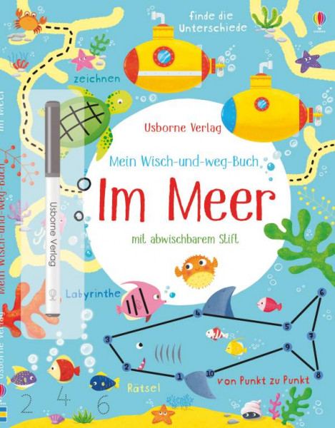 Usborne | Mein Wisch-und-weg-Buch: Im Meer