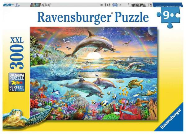 Ravensburger Puzzle | Delfinparadies | 300 Teile