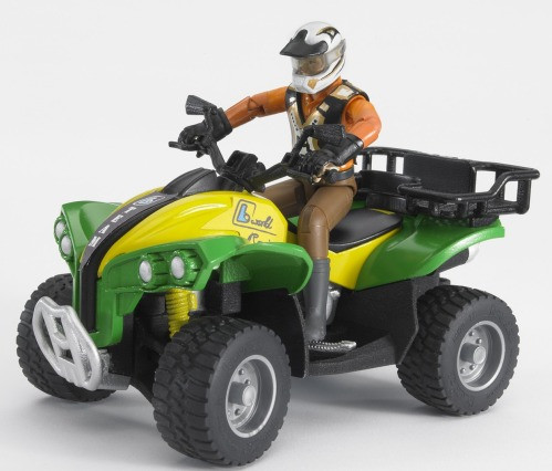 Bruder | Figurenset-Quad mit Fahrer | 63000