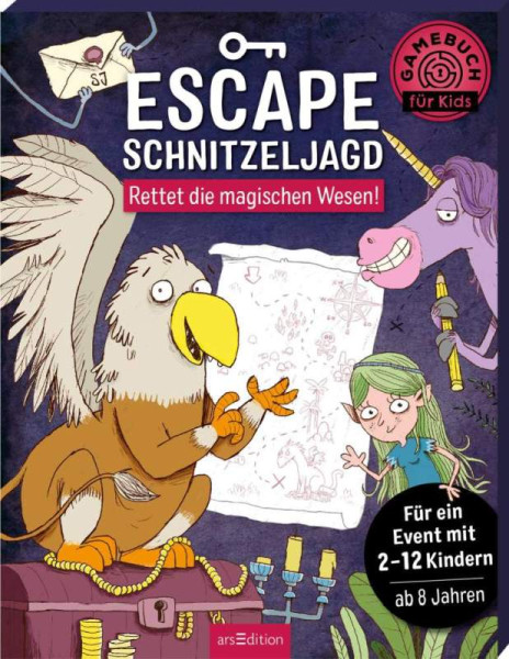 arsEdition | Escape-Schnitzeljagd – Rettet die magischen Wesen! | Lang, Hannah