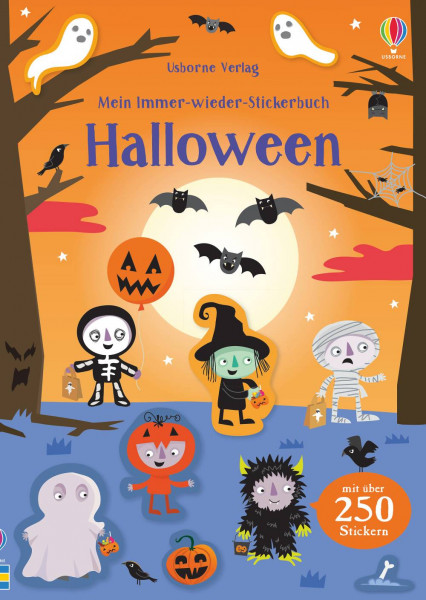Usborne | Mein Immer-wieder-Stickerbuch: Halloween
