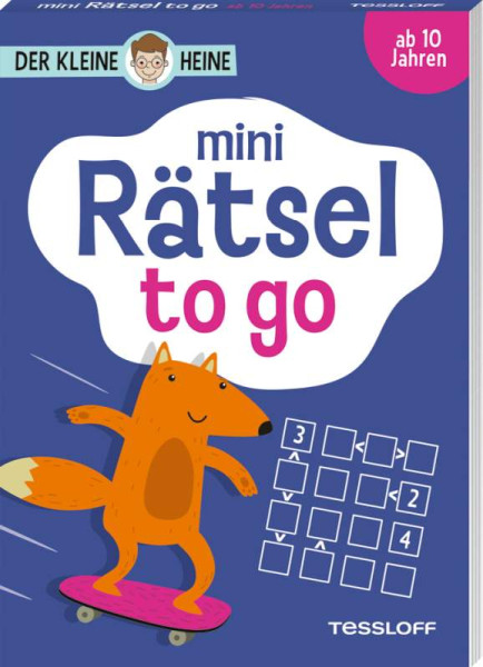 Tessloff Verlag Ragnar Tessloff GmbH & Co. KG | Der kleine Heine. Mini Rätsel to go. Ab 10 Jahren | Heine, Stefan
