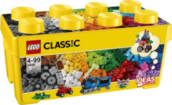 LEGO® Classic | Mittelgroße Bausteine-Box | 10696