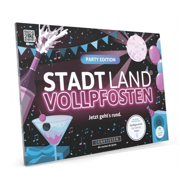 Denkriesen | STADT LAND VOLLPFOSTEN® - PARTY EDITION - "Jetzt geht’s rund." | SL2014