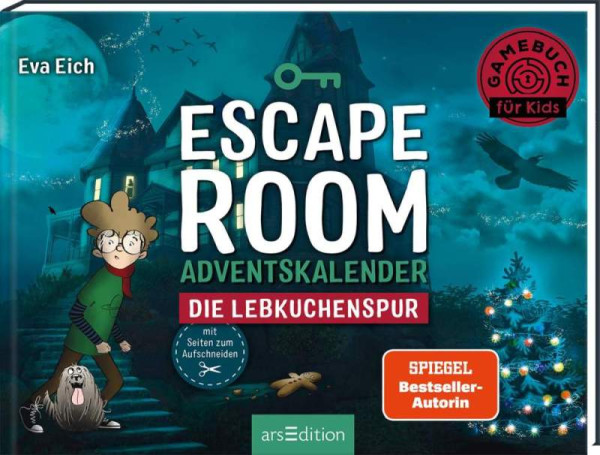 arsEdition | Escape Room Adventskalender. Die Lebkuchenspur | Eich, Eva