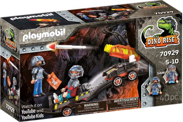 Playmobil | Dino Mine Raketenkart | 70929