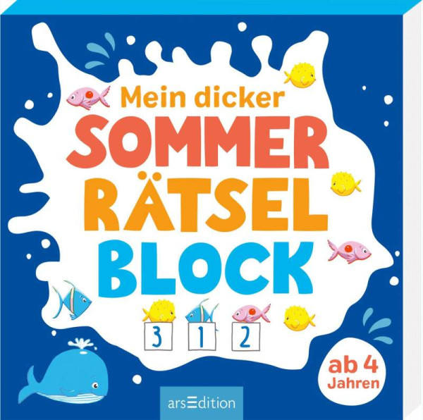 arsEdition | Mein dicker Sommer-Rätselblock | 