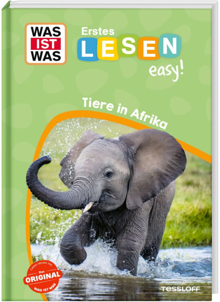 Tessloff Verlag Ragnar Tessloff GmbH & Co. KG | WAS IST WAS Erstes Lesen easy! Tiere in Afrika | Meierjürgen, Sonja