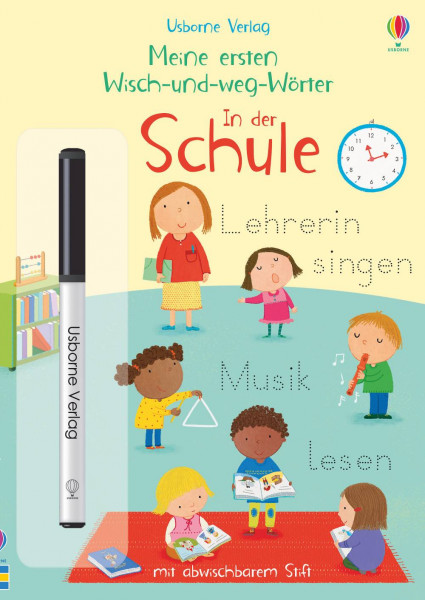Usborne | Meine ersten Wisch-und-weg-Wörter: In der Schule