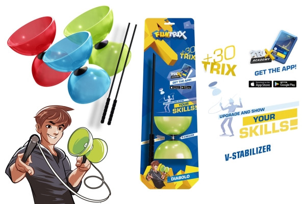 Milenium 2000 | Funtrix Diabolo | 1 Stück, sortiert | FX004