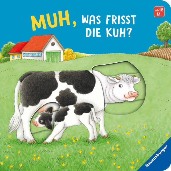 Ravensburger Verlag GmbH | Muh, was frisst die Kuh? | Nahrgang, Frauke