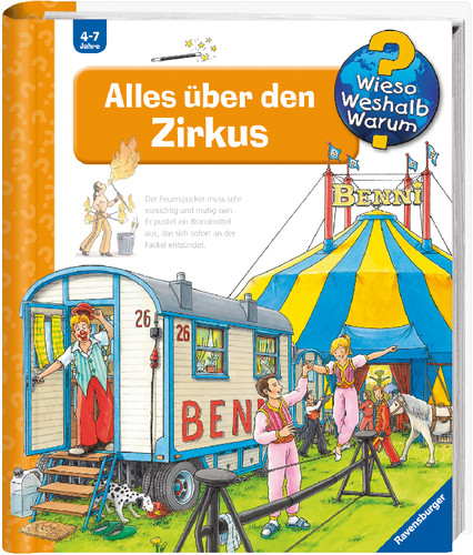 Ravensburger Buchverlag | Alles über den Zirkus