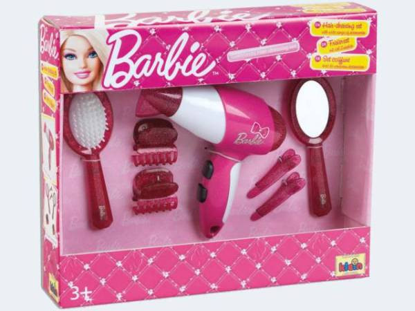 klein | Barbie Frisierset mit Haartrockner