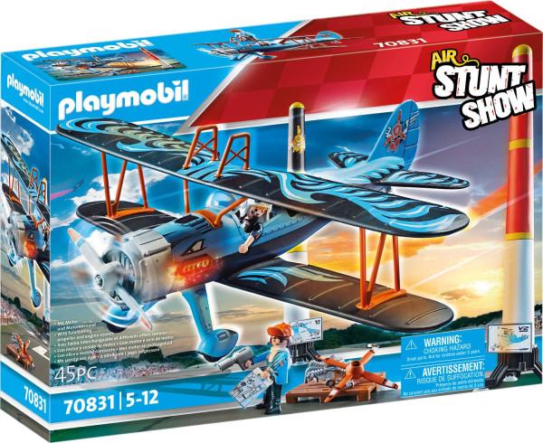 PLAYMOBIL® | Air Stuntshow Doppeldecker "Phönix" | 70831