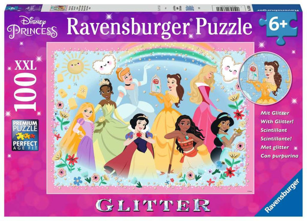 Glitzerndes Prinzessinen Puzzle