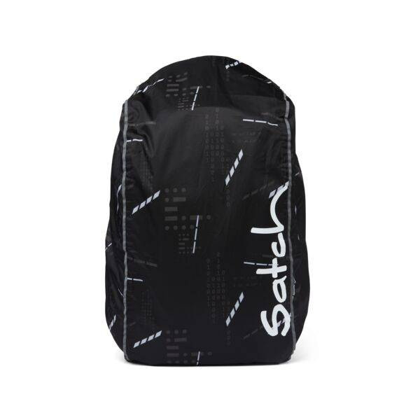 satch Raincape | Ninja Matrix | black, reflective,