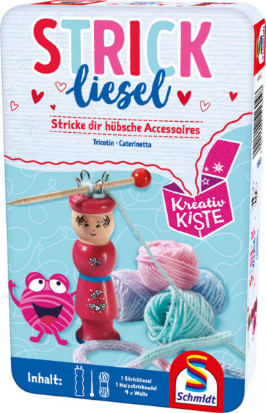 Schmidt Spiele | Strickliesel BMM Metalldose | 51604