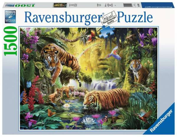 Ravensburger Puzzle | Idylle am Wasserloch | 1500 Teile