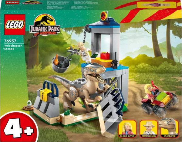 LEGO® | Jurassic World™  Flucht des Velociraptors | 76957