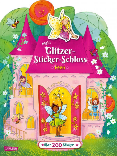 Carlsen | Mein Glitzer-Sticker-Schloss: Feen