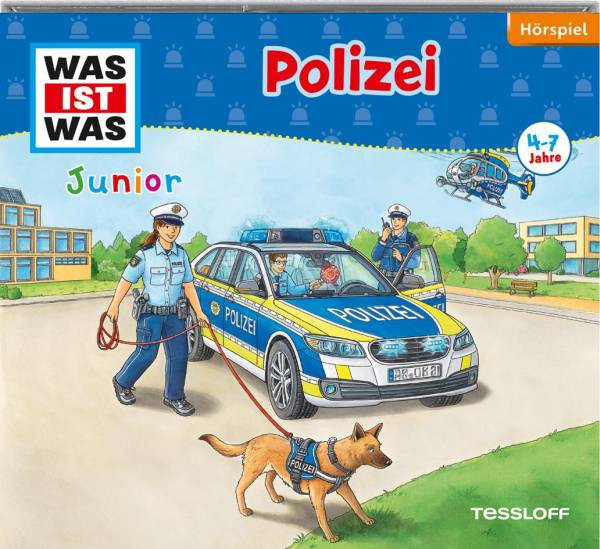 Tessloff Verlag | WAS IST WAS Junior Hörspiel-CD: Polizei