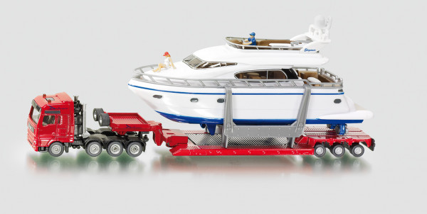 siku SUPER | Schwertransport mit Yacht 1:87 | 1849