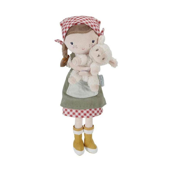 Little Dutch | Kuschelpuppe Rosa mit Schaf 35 cm | LD4565