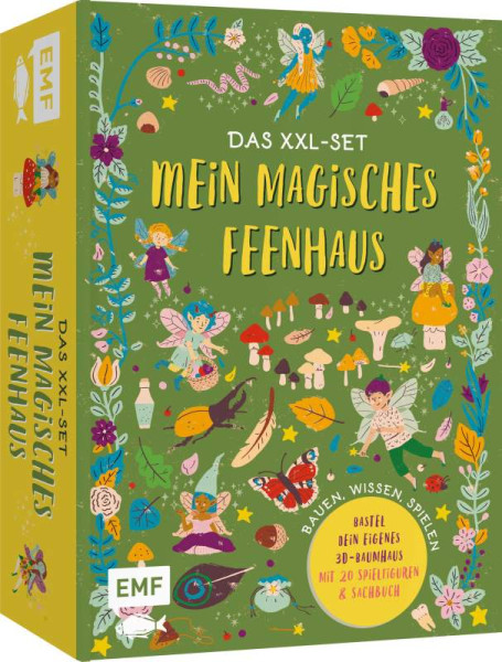 Edition Michael Fischer / EMF Verlag | Das XXL-Set – Bauen, Wissen, Spielen: Mein magisches Feen-Haus | Phillipson, Fiona