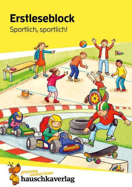 Hauschka Verlag | Hauschka | Erstleseblock Sportlich, sportlich! | 504