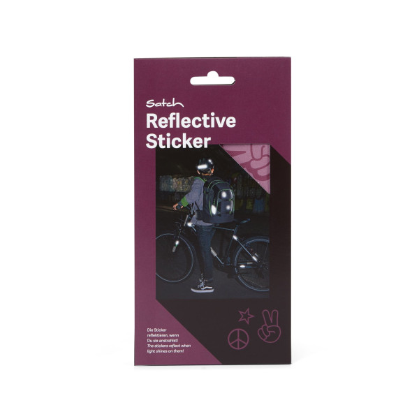 Satch | Reflektierende Sticker | Purple