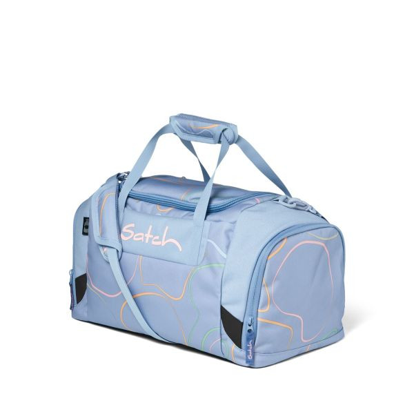 satch | Duffle Bag Vivid Blue | light blue, rose, orange
