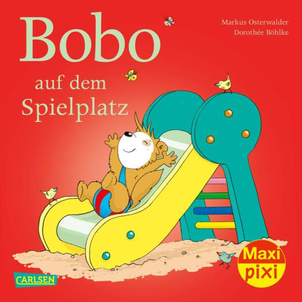 Maxi Pixi Bobo auf dem Spielplatz