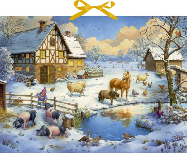 Coppenrath | Sound-Adventskalender – Unsere Tiere auf dem Land | 