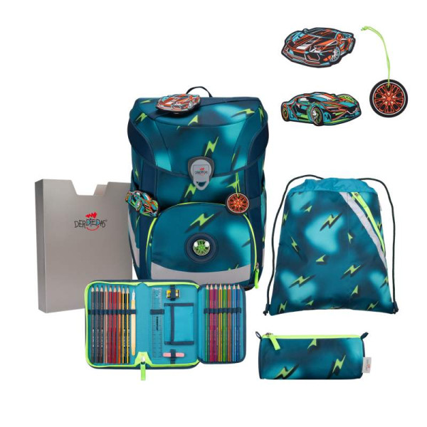 Schulranzen Set | ErgoFlex Easy Set | Magic Light