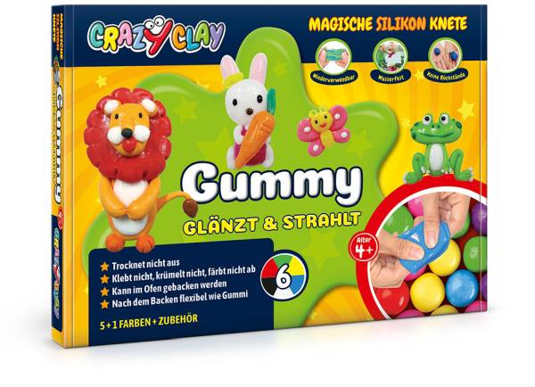 Crazy Clay | Gummy Basic-Set