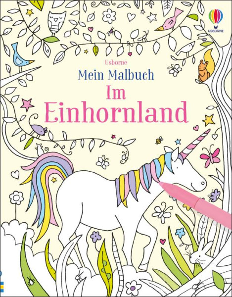 Usborne | Mein Malbuch: Im Einhornland | Robson, Kirsteen