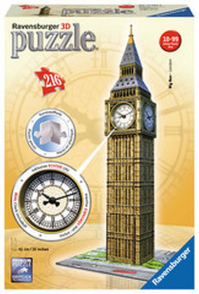 Ravensburger | 3D Puzzle | Big Ben mit Uhr | 125869