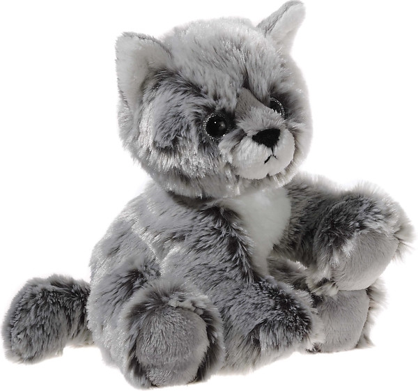 Heunec | MISANIMO Glitter-Kitty Katzen-Baby grau | 246775