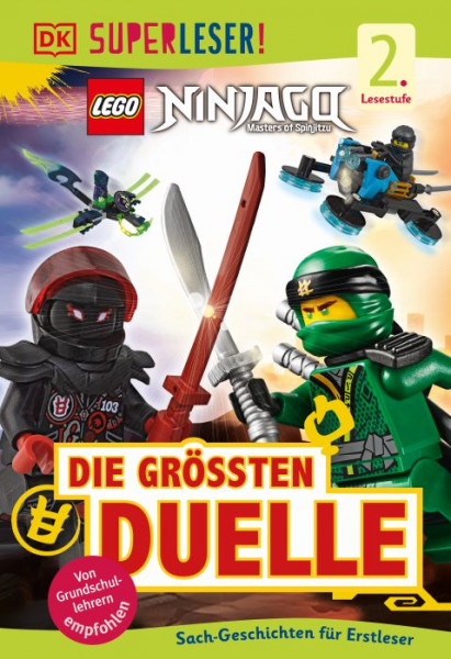 Dorling Kindersley | SUPERLESER! LEGO® NINJAGO® Duelle | 467/04089