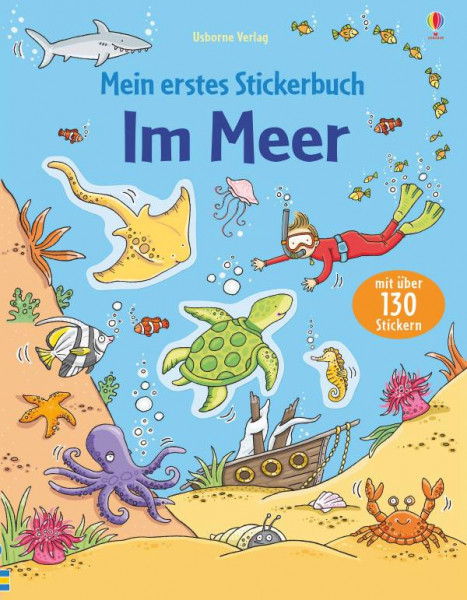 Usborne | Mein erstes Stickerbuch: Im Meer