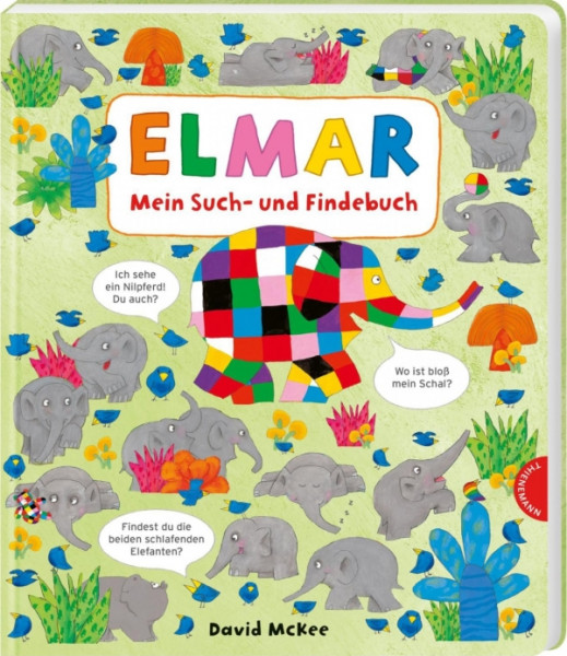 Thienemann | Elmar: Mein Such- und Findebuch | 45914
