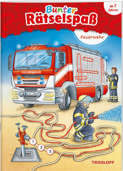 Tessloff Verlag Ragnar Tessloff GmbH & Co. KG | Bunter Rätselspaß. Feuerwehr