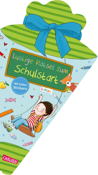 Carlsen | Schlau für die Schule: Lustige Rätsel zum Schulstart mit Stickern | Fuchs, Caroline