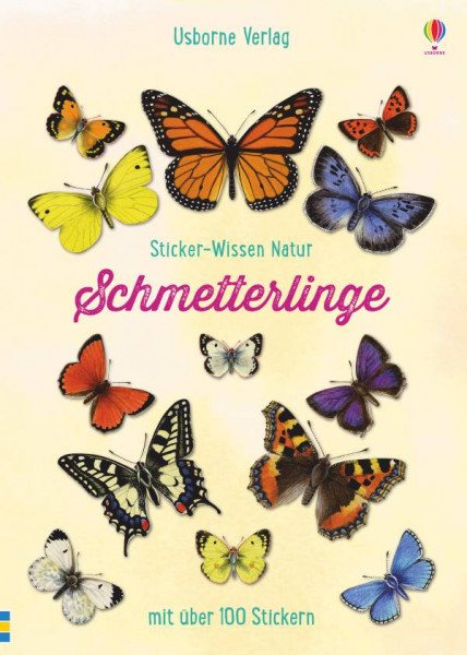 Usborne | Sticker-Wissen Natur: Schmetterlinge