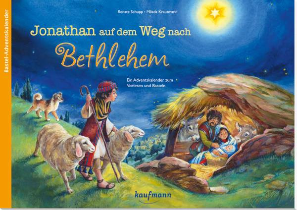 Kaufmann-Verlag | Adventskalender | Jonathan auf dem Weg nach Bethlehem