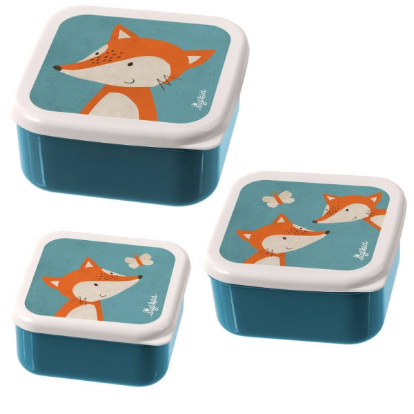 Sigikid | Snackboxen 3er-Set Fuchs  | 24985