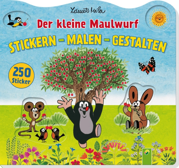 Schwager & Steinlein | Der kl. Maulwurf Stickern Malen Gestalte | 8136800