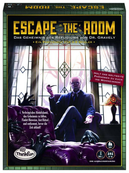 Ravensburger | Escape the Room - Das Geheimnis des Refugiums von Dr. Gravely | 763108